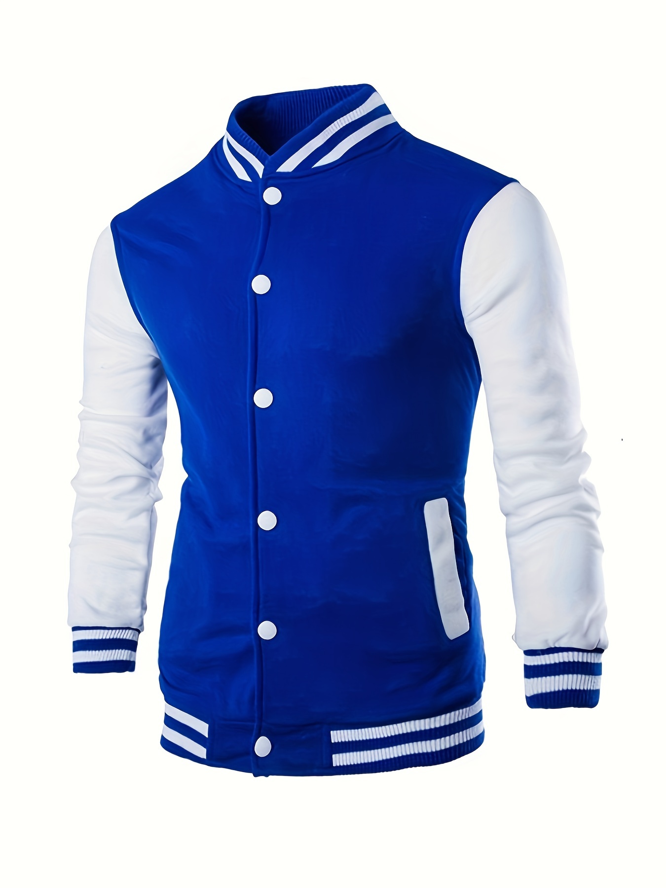 classic varsity jacket mens casual baseball jacket coat regular fit college hipster windbreaker for spring autumn details 8